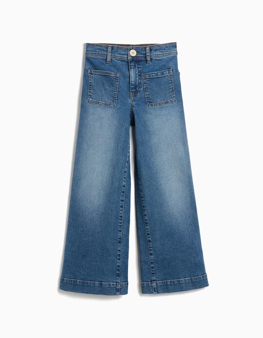 Comprar Online Calças de Ganga Marine, Menina, Azul 
