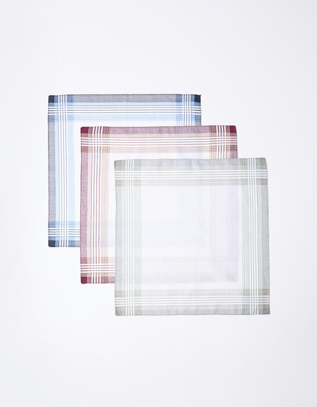 Pack 3 Len&ccedil;os, Homem, Multicor