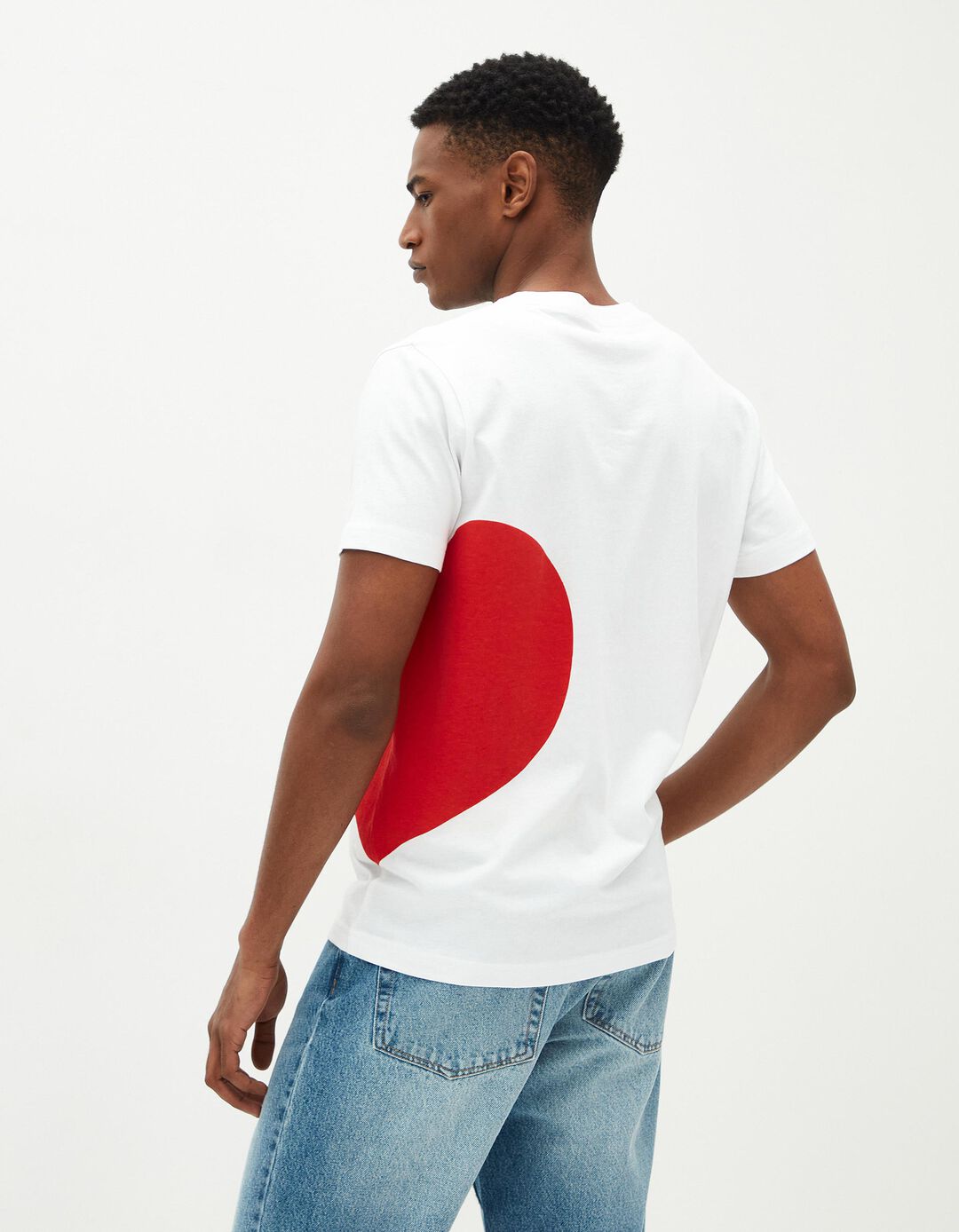 T-shirt Dia dos Namorados, Homem, Branco