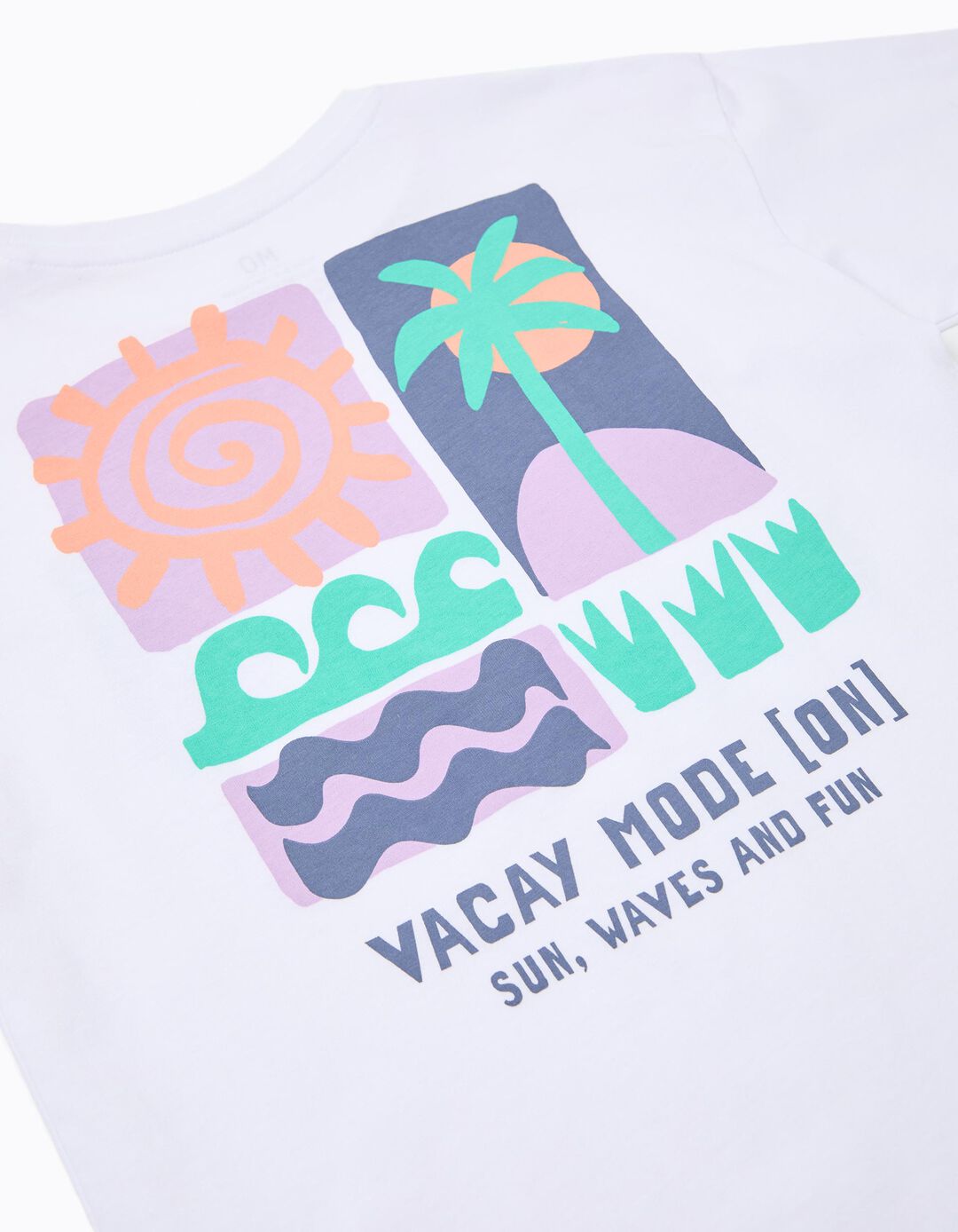 T-shirt Estampada, Menino, Branco
