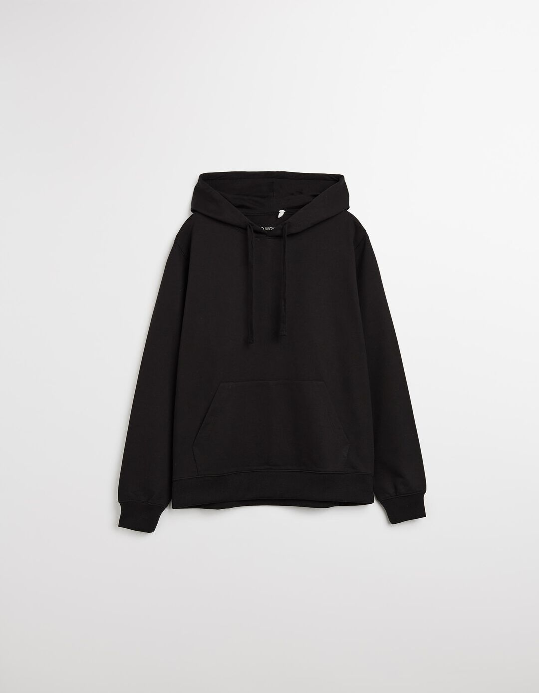 Sweatshirt com Capuz, Mulher, Preto