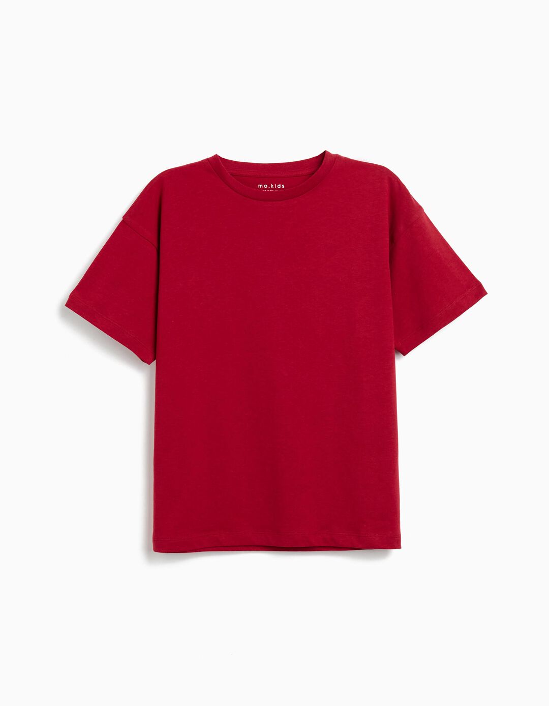 T-shirt, Menino, Vermelho Escuro
