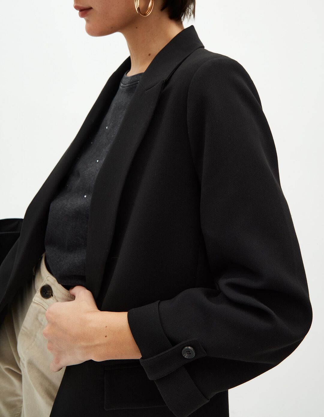 Blazer, Mulher, Preto