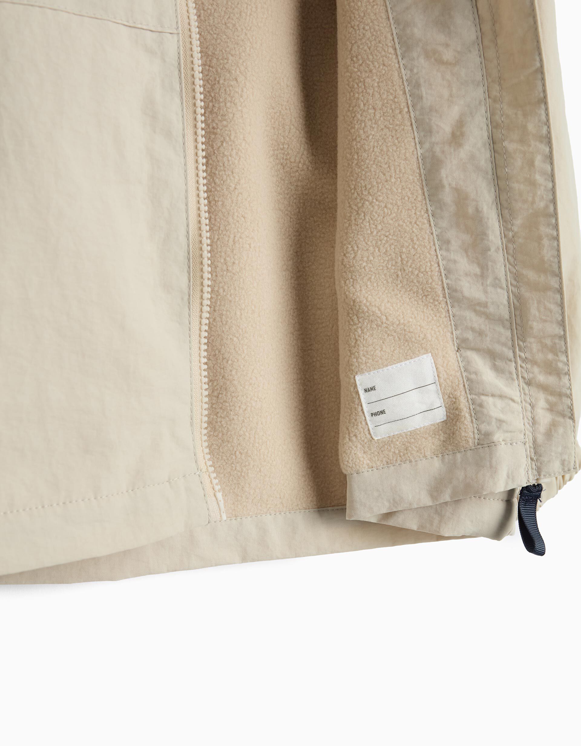 Comprar Online Parka Polar, Menino, Bege Claro