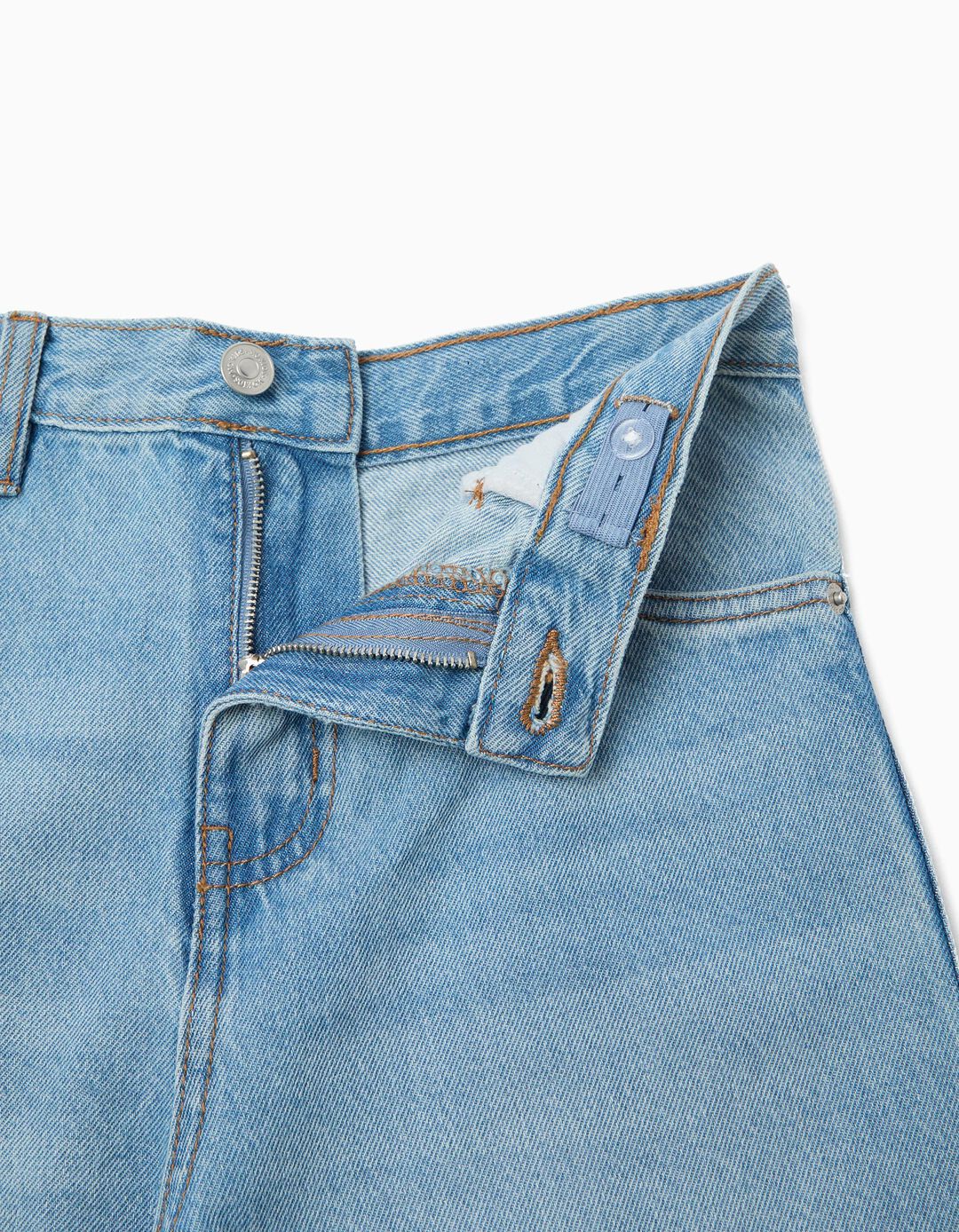 Cal&ccedil;as de Ganga 'Baggy', Menino, Azul Claro