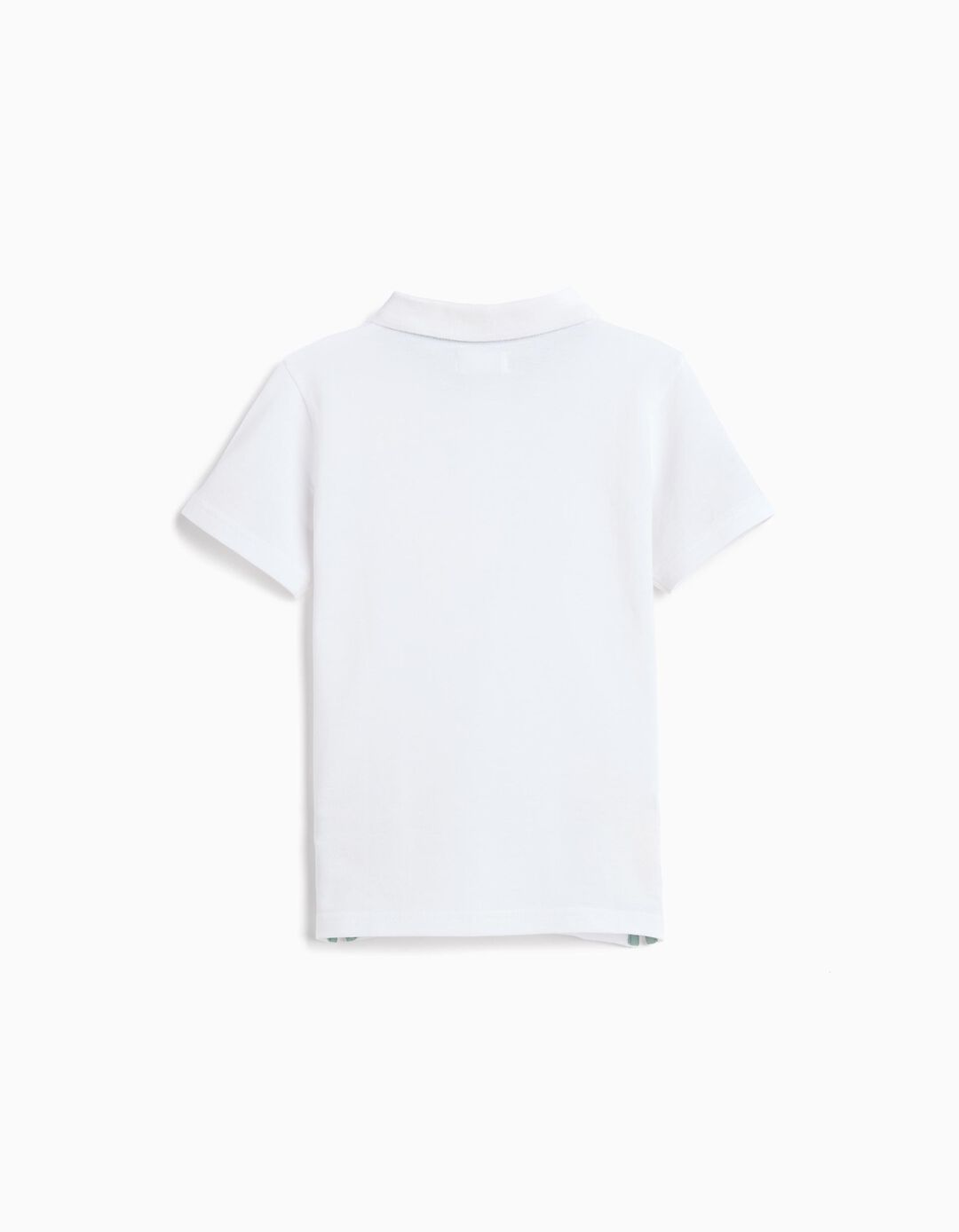 Polo Piquet, Menino, Branco