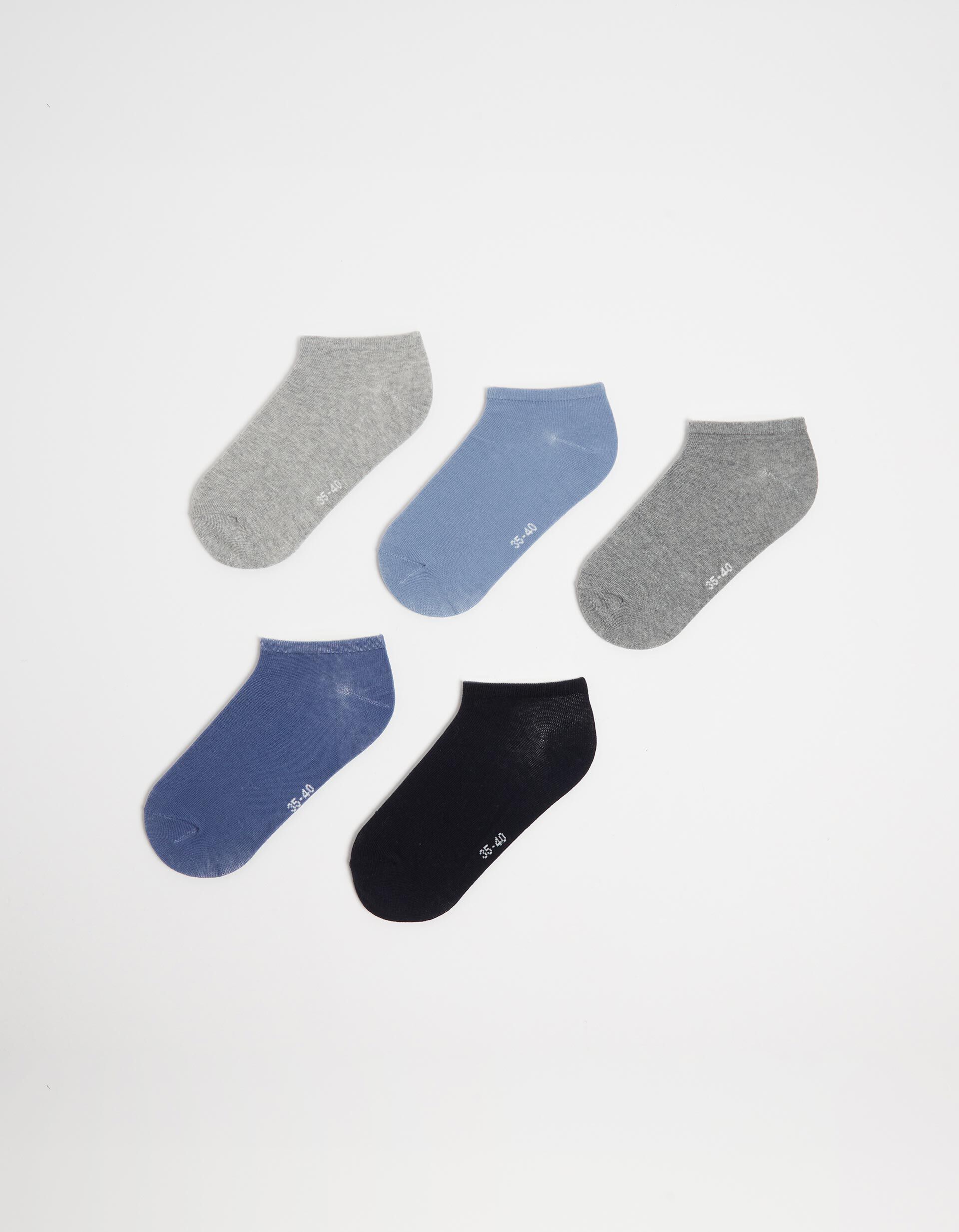 Comprar Online 5 Pairs of Invisible Socks, Women, Multicolour