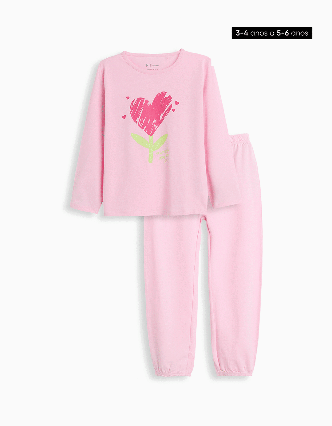Pijama, Menina, Rosa