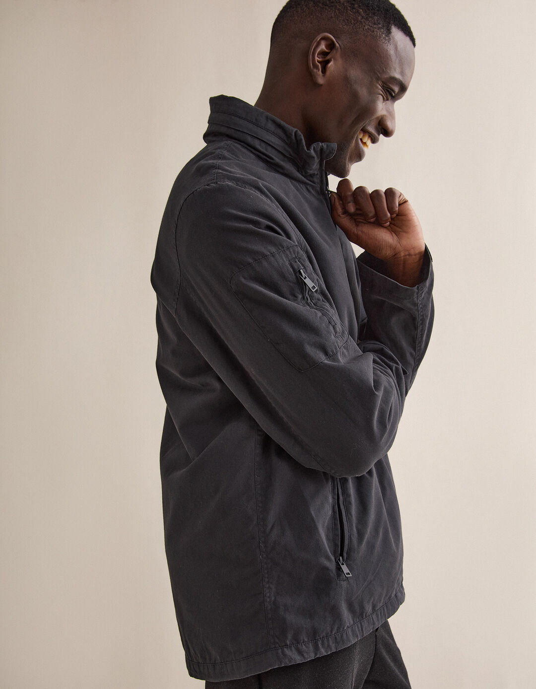 Casaco, Homem, Cinzento Escuro