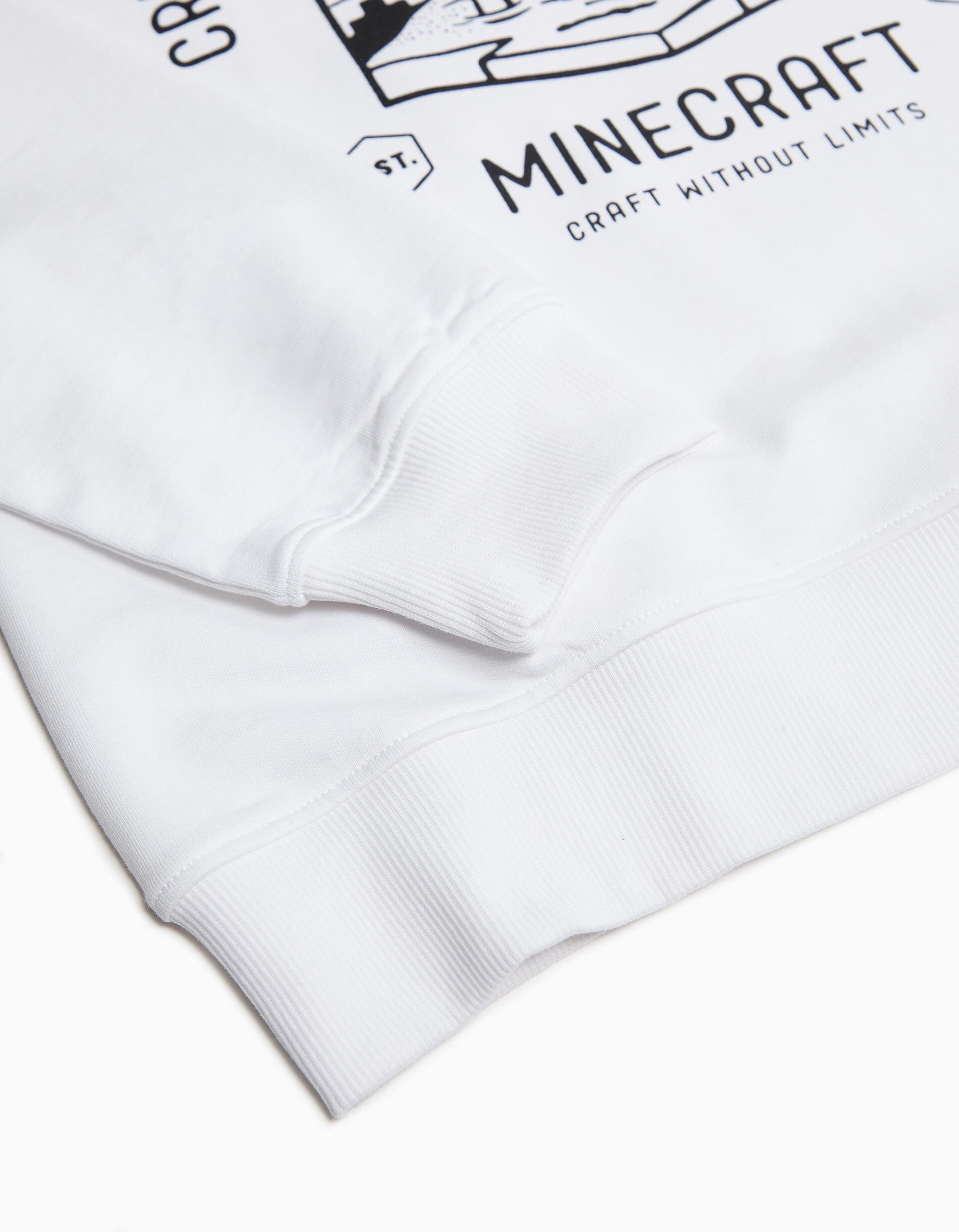 Comprar Online Sweatshirt 'Minecraft', Menino, Branco