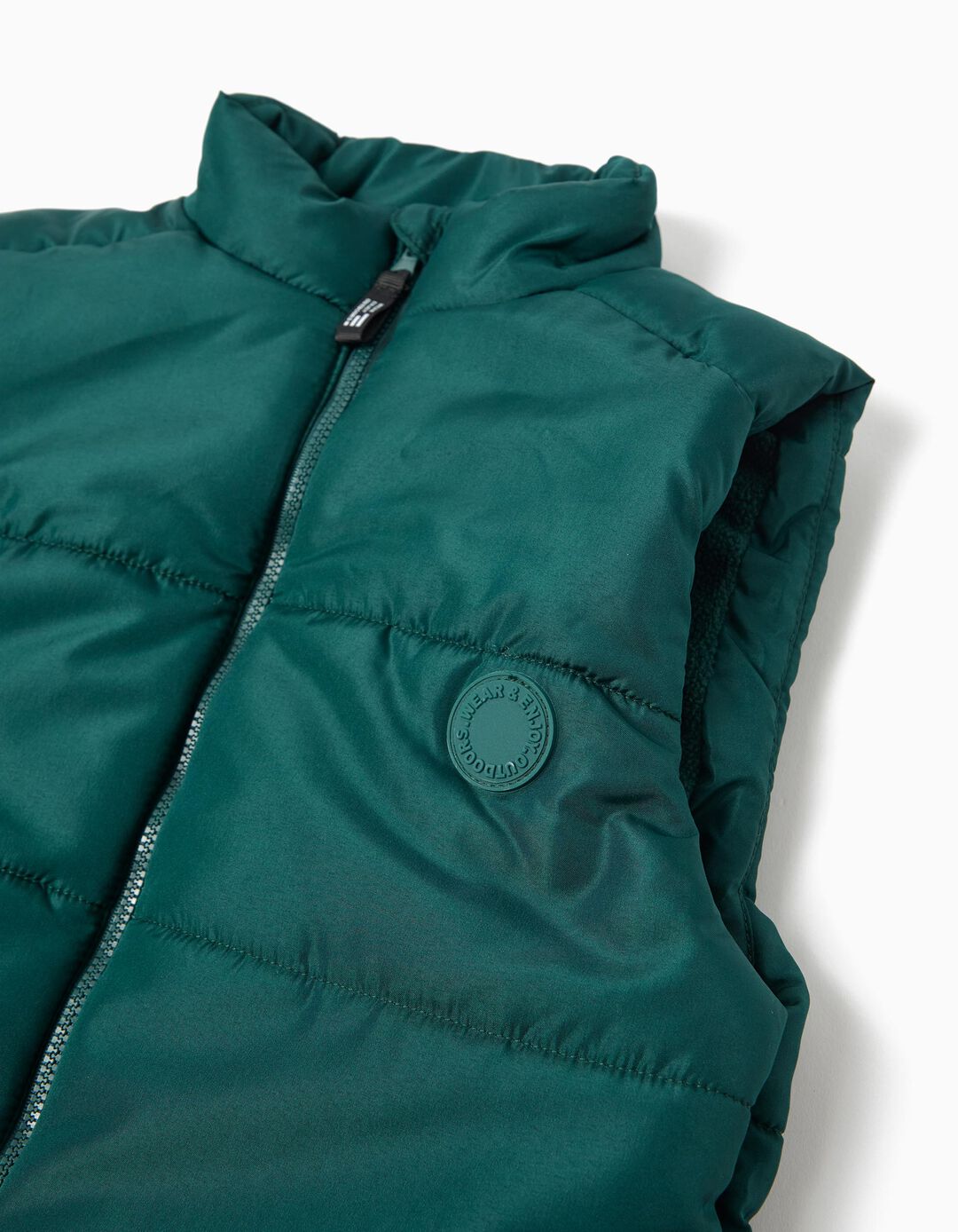 Colete, Menino, Verde Escuro