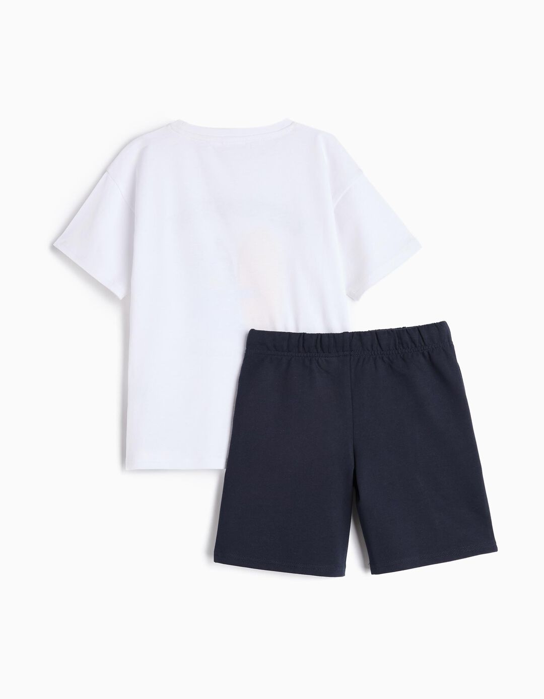 Conjunto T-Shirt e Calções 'Bluey', Menino, Branco