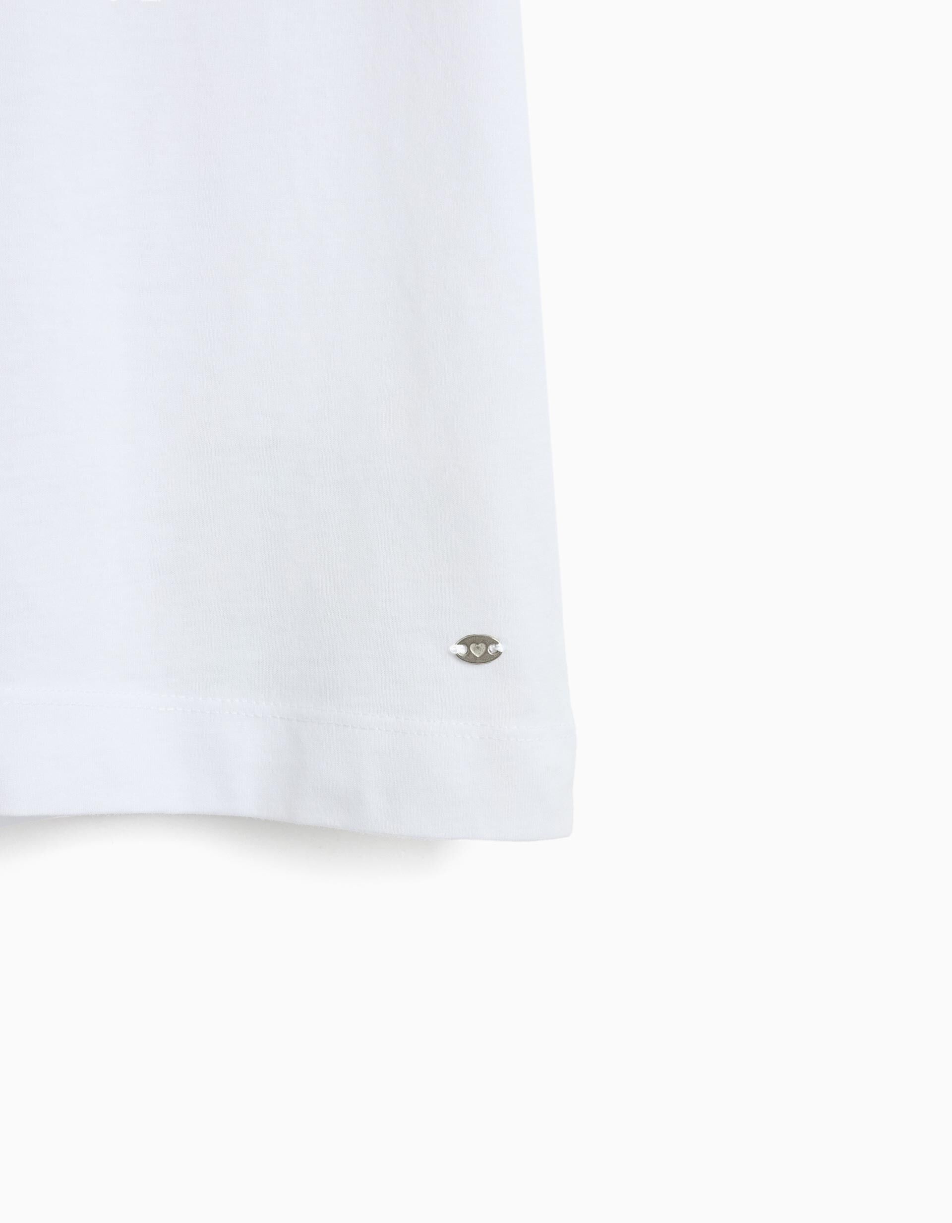 Comprar Online T-shirt Estampada, Menina, Branco