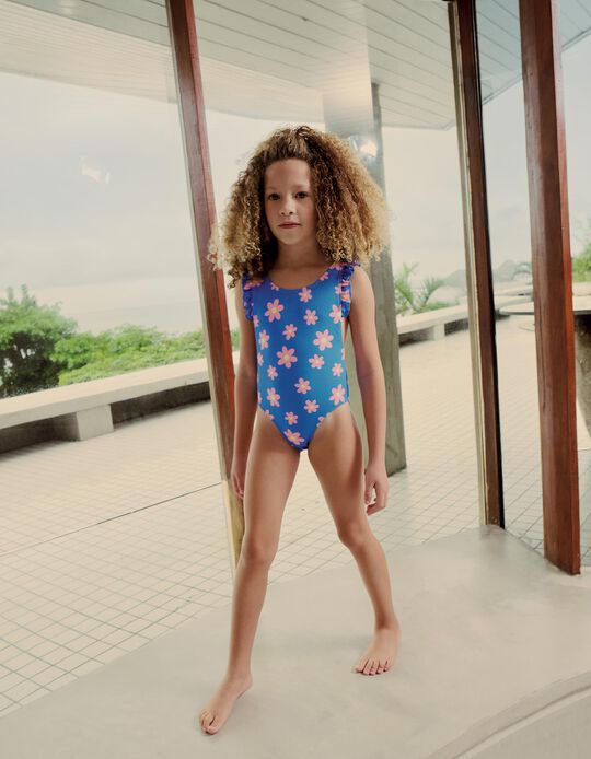 Comprar Online Fato de Banho, Menina, Azul