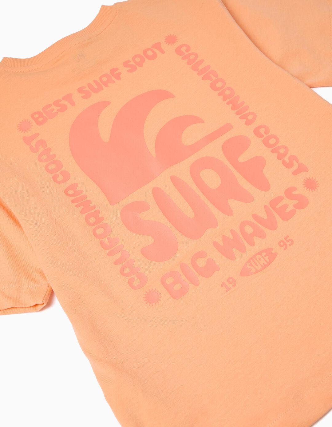 Conjunto T-shirt e Cal&ccedil;&otilde;es, Menino, Laranja Claro