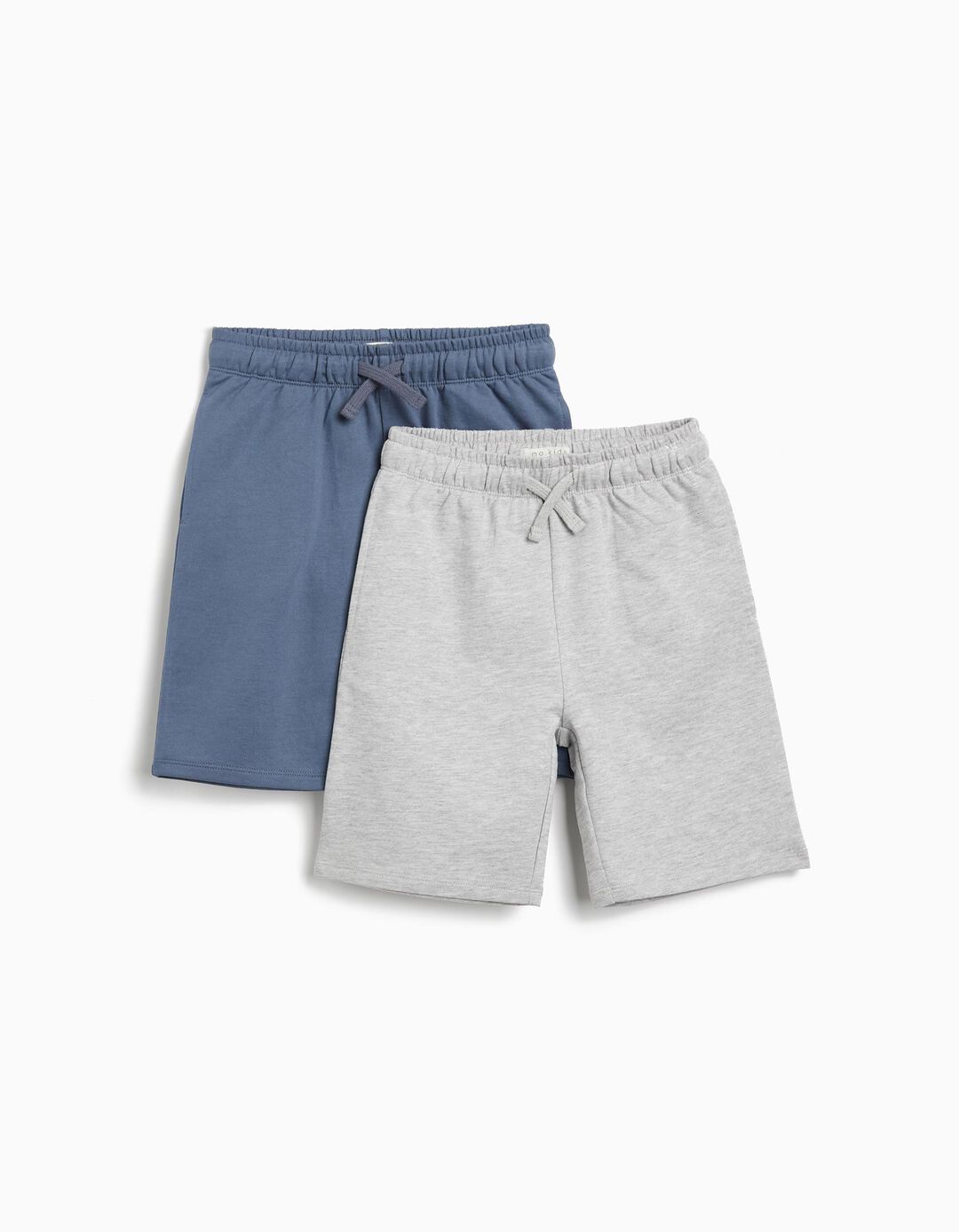 Pack 2 Calções Fleece, Menino, Cinzento Claro 