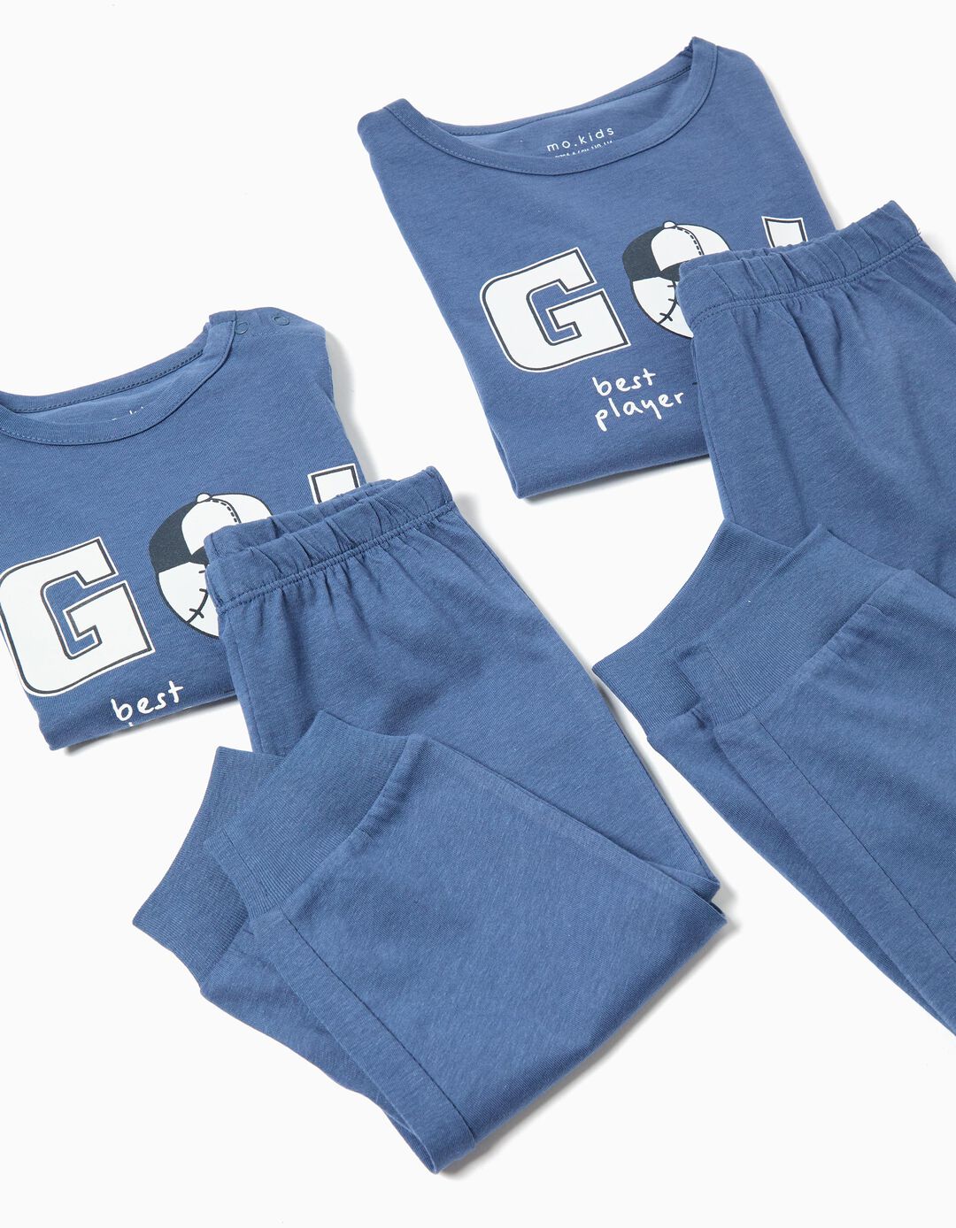 Pijama Jersey, Menino, Azul Escuro