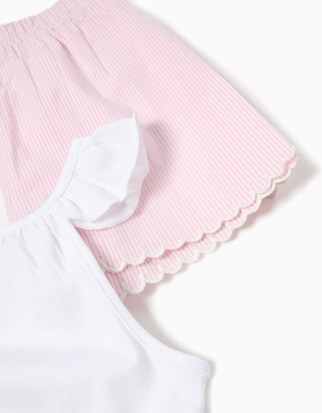 Pijama, Recém-Nascido, Branco 