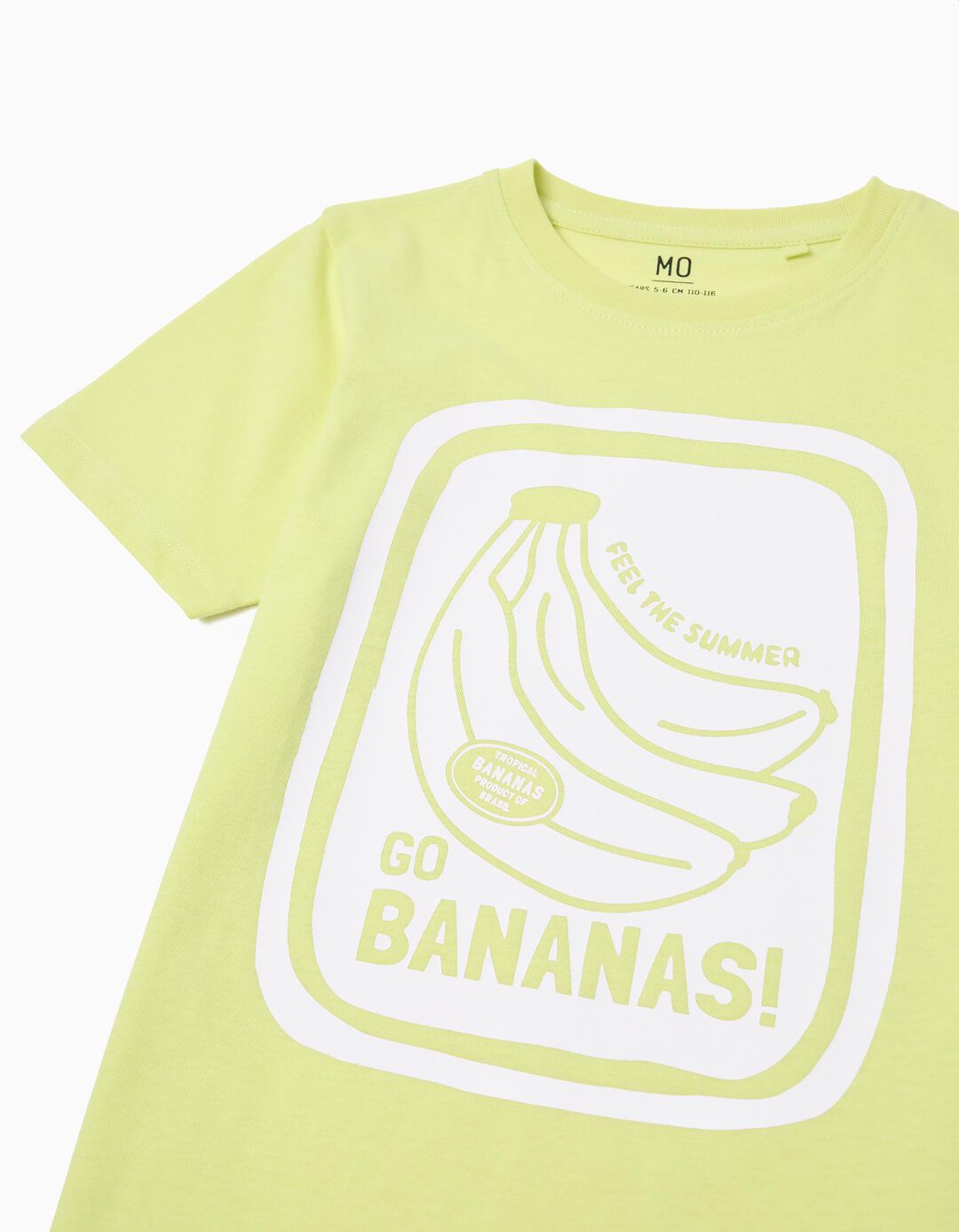 T-shirt Estampada, Menino, Verde