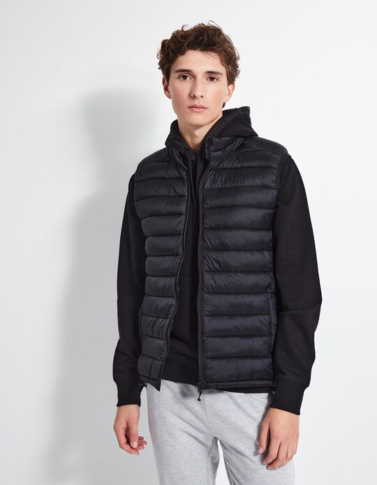 Comprar Online Colete Acolchoado, Homem, Preto