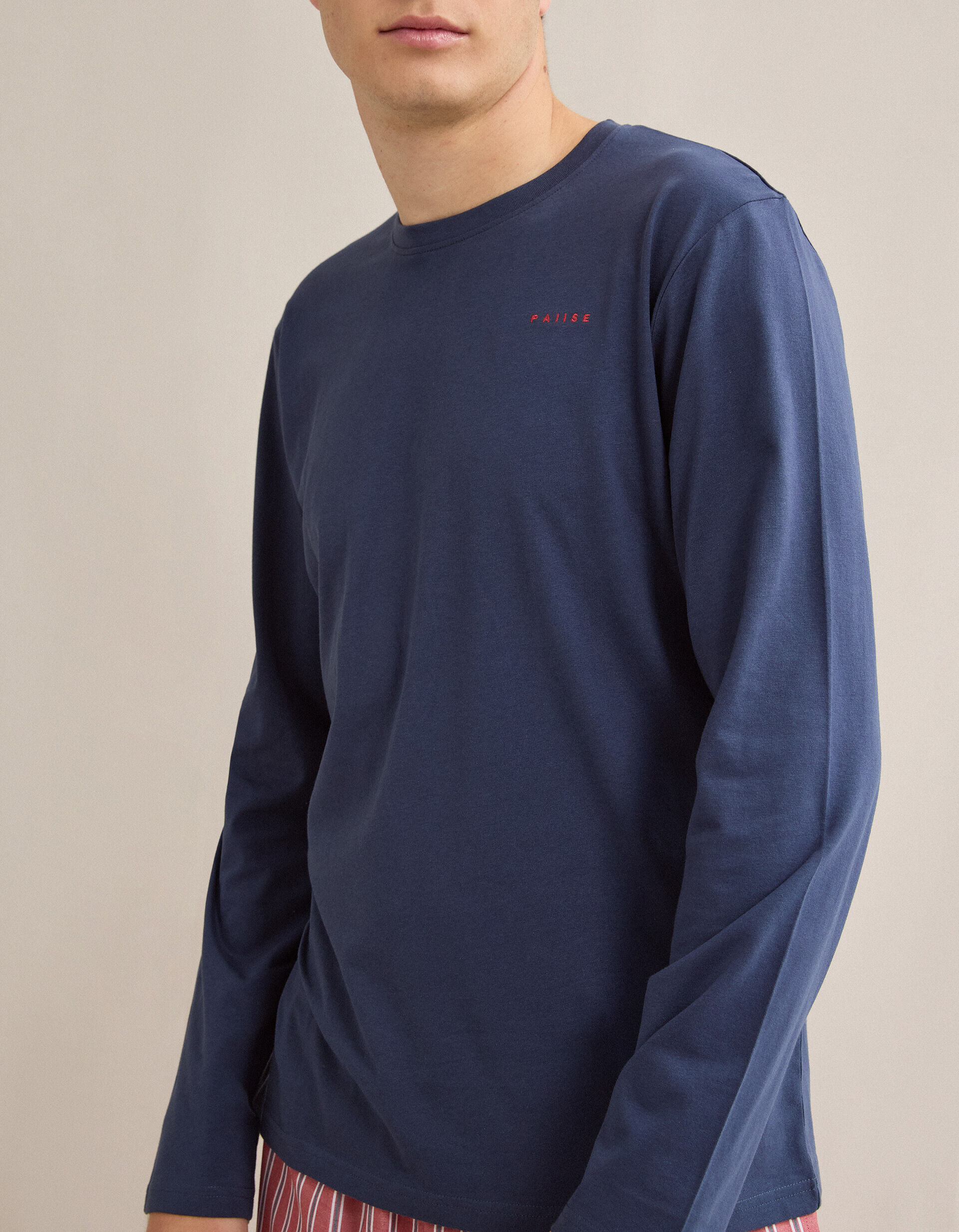 Comprar Online Pijama Riscas, Homem, Azul Escuro