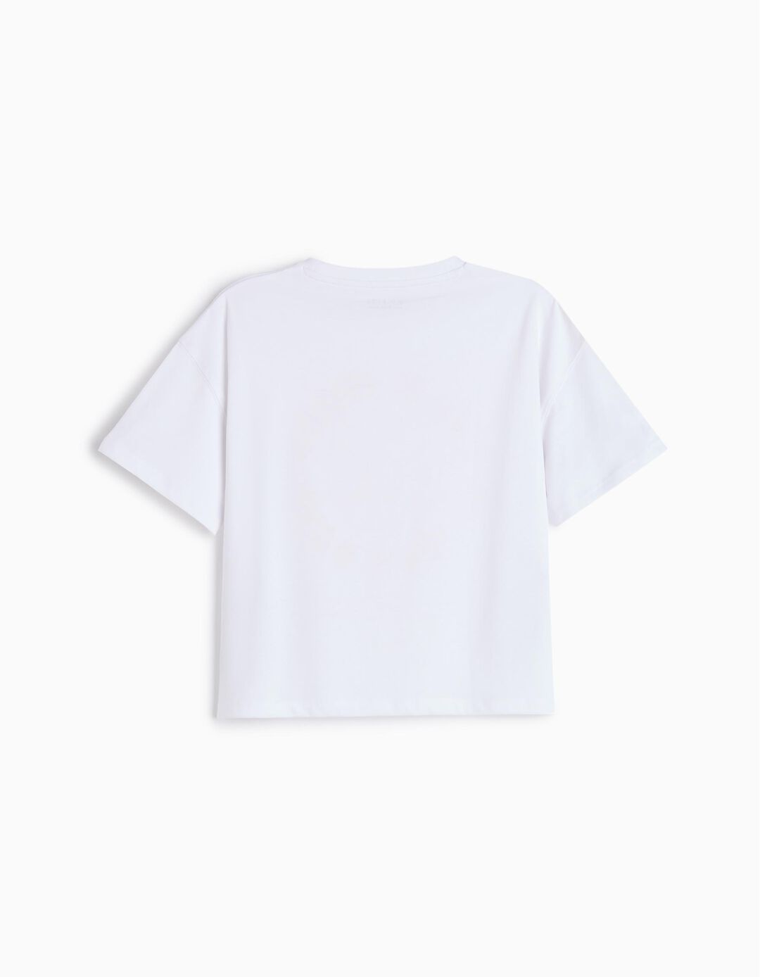 T-shirt Estampado, Menina, Branco