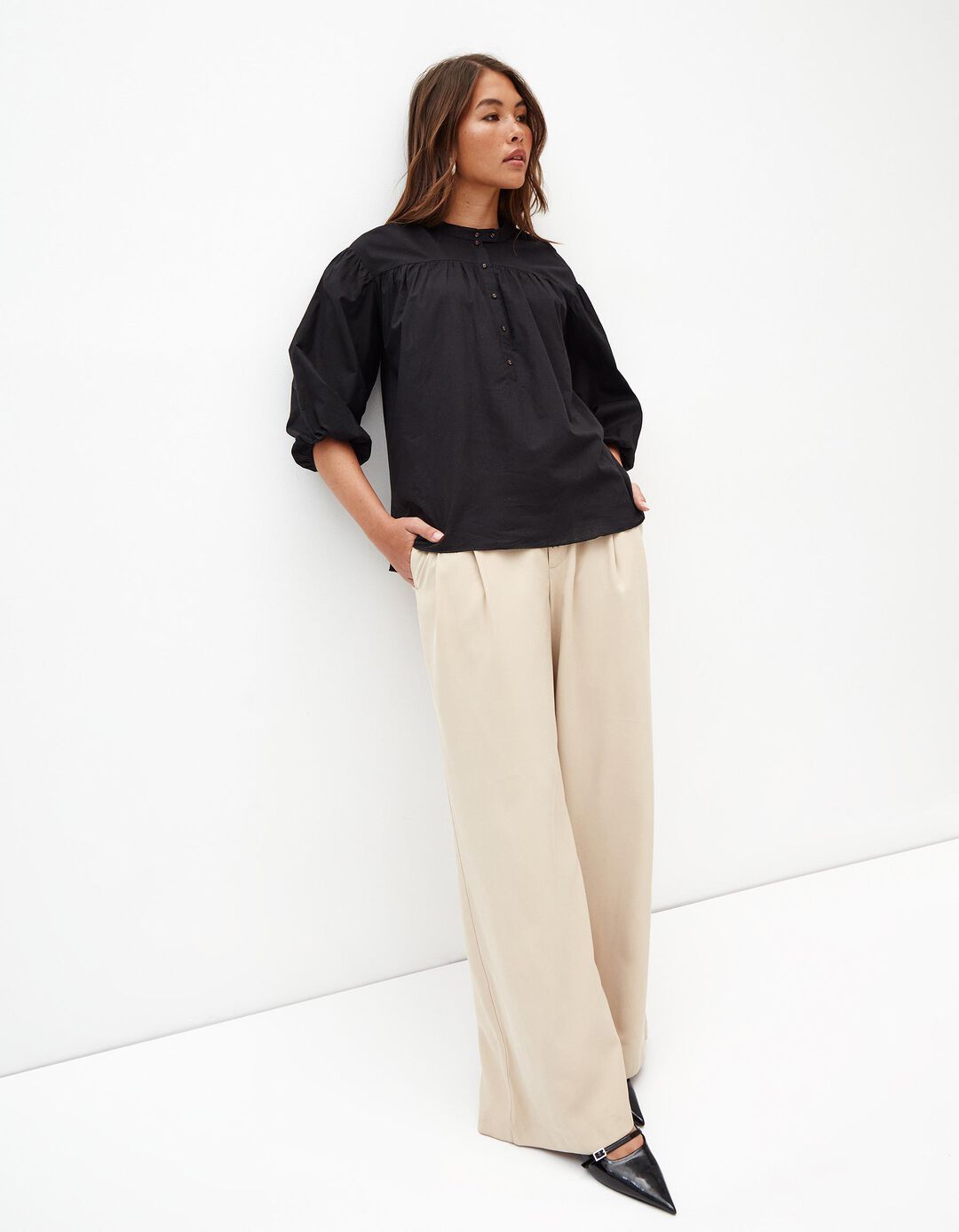 Blusa, Mulher, Preto