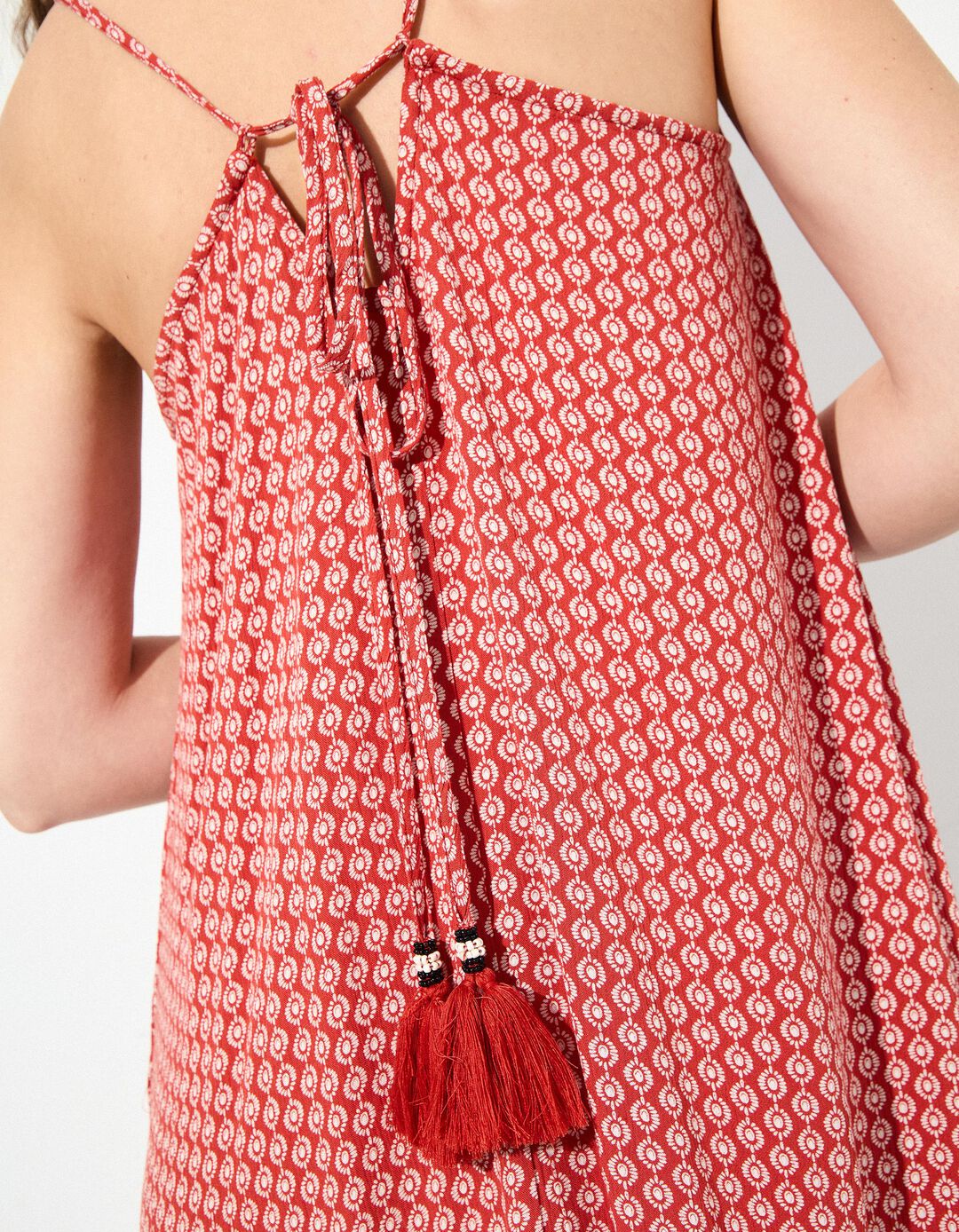 Vestido, Mulher, Vermelho Escuro 