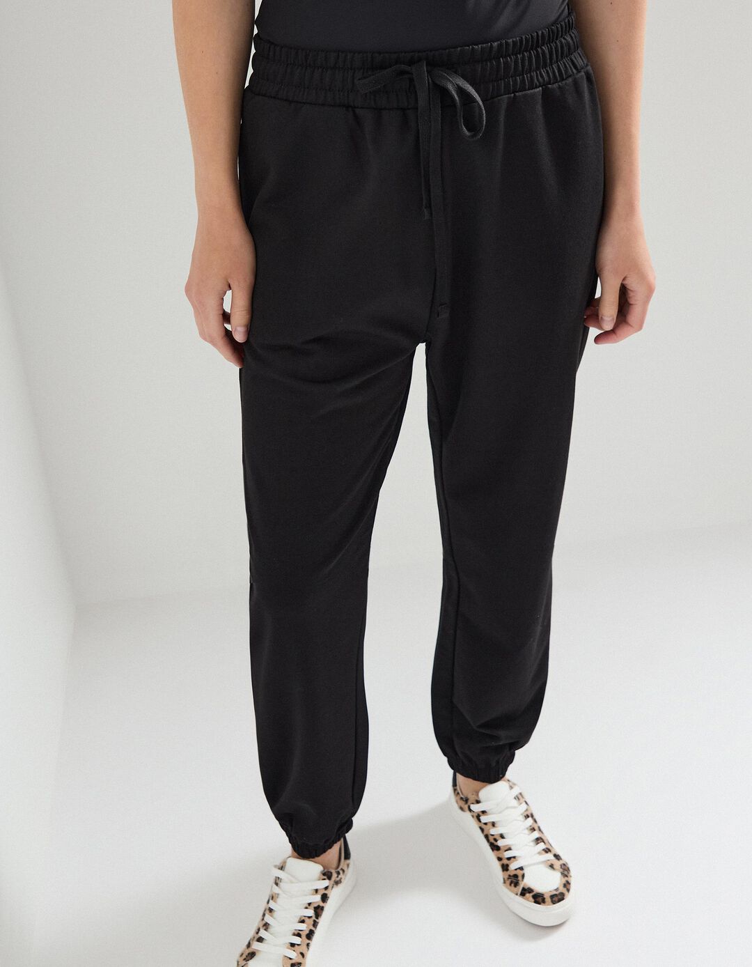 Joggers, Mulher, Preto