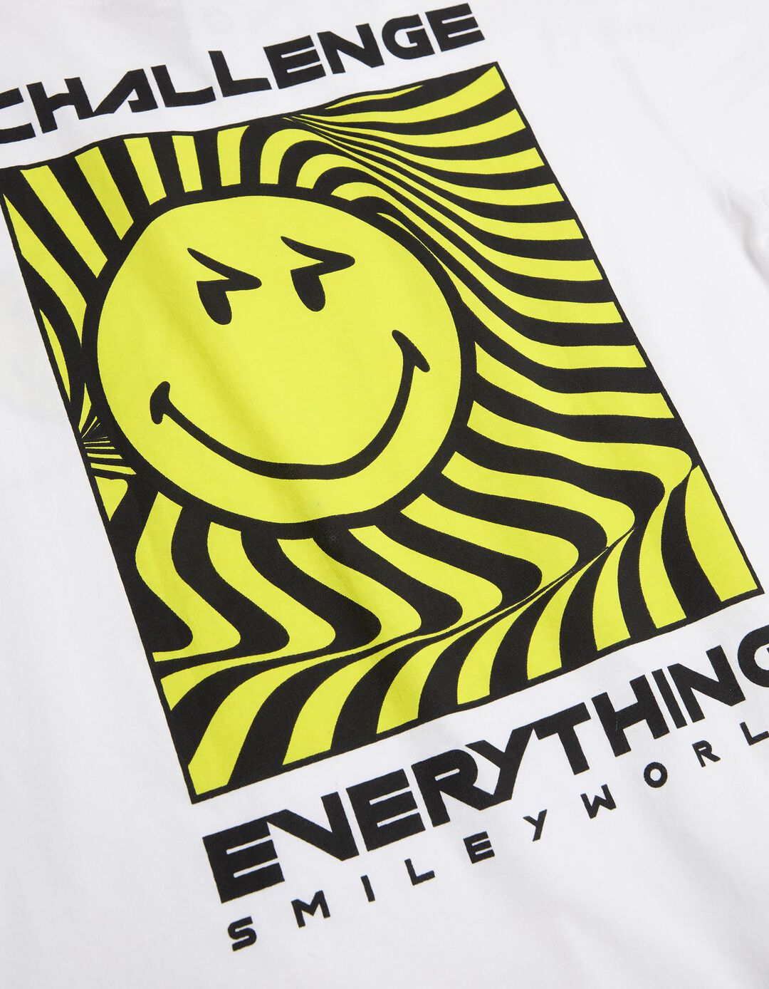 T-shirt 'Smiley World', Menino, Branco