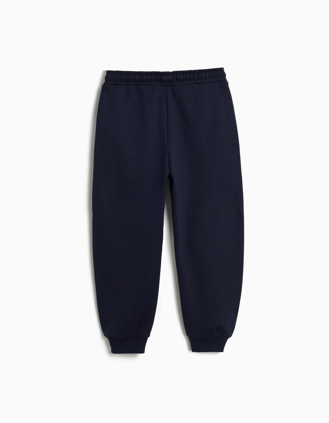 Cal&ccedil;as Jogging de Felpa, Menino, Azul Escuro