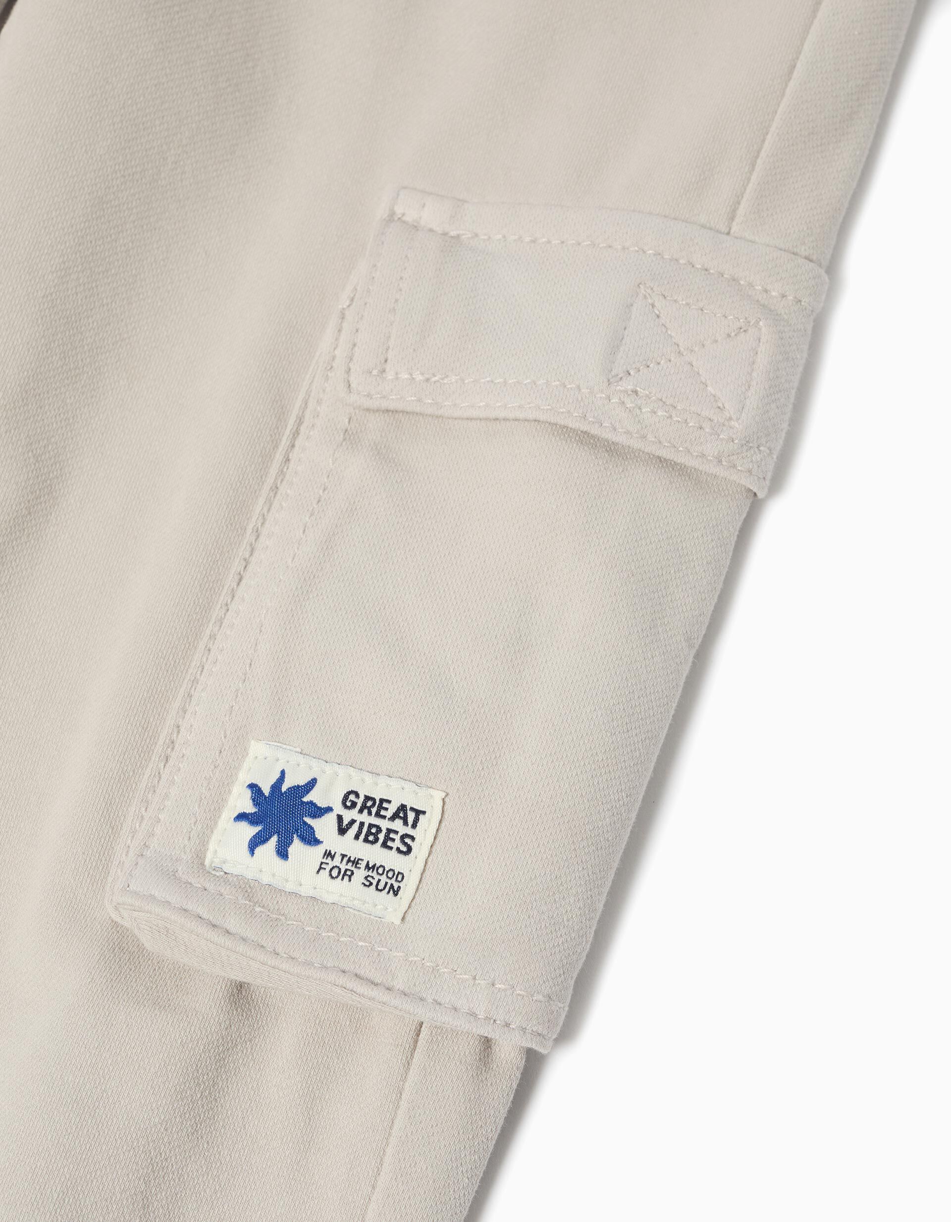 Comprar Online Joggers Cargo, Menino, Cinzento