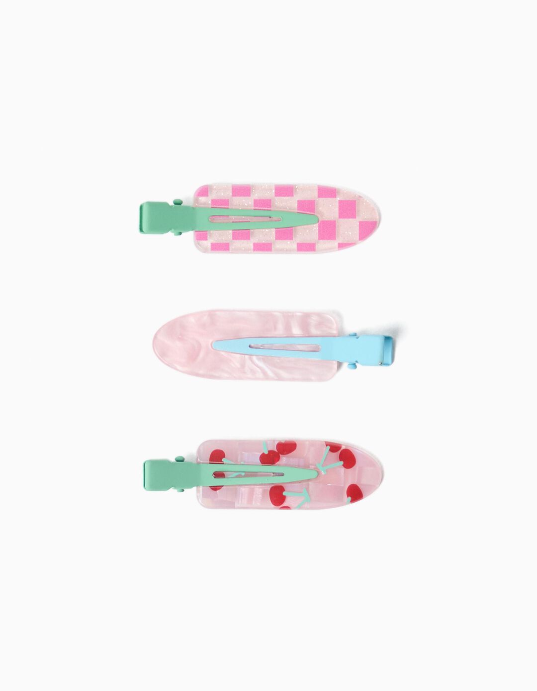 Pack 3 Ganchos de Cabelo, Menina, Multicolor