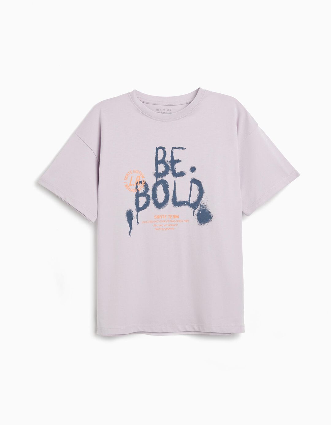 T-shirt Print, Menino, Roxo 