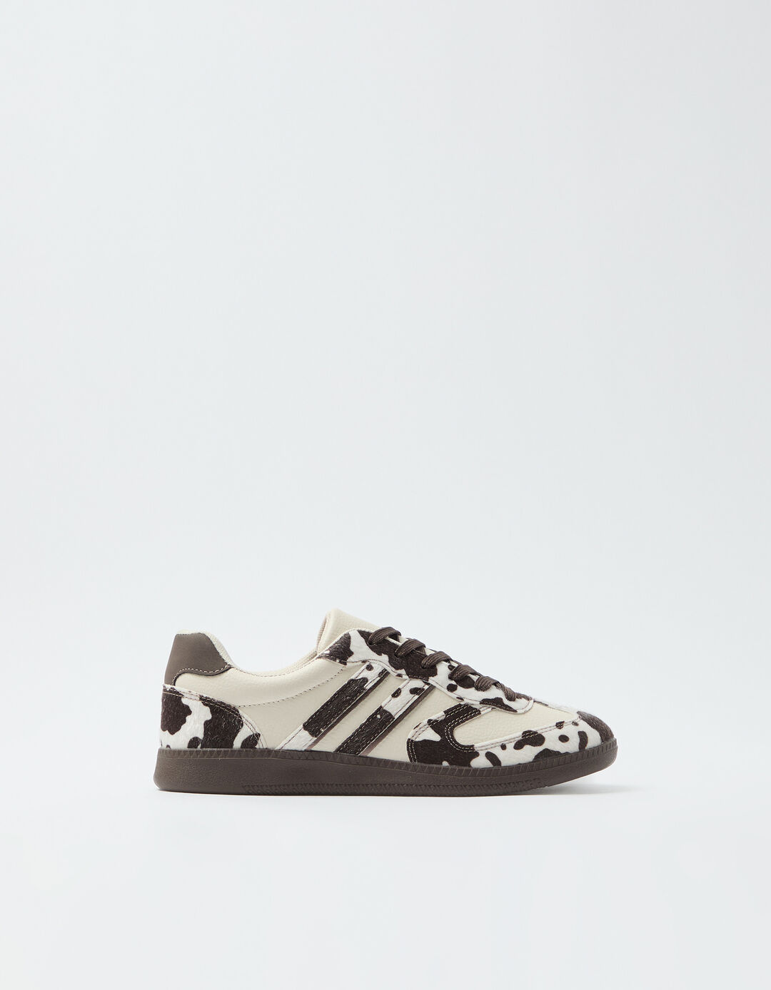 Sapatilhas Animal Print, Mulher, Castanho