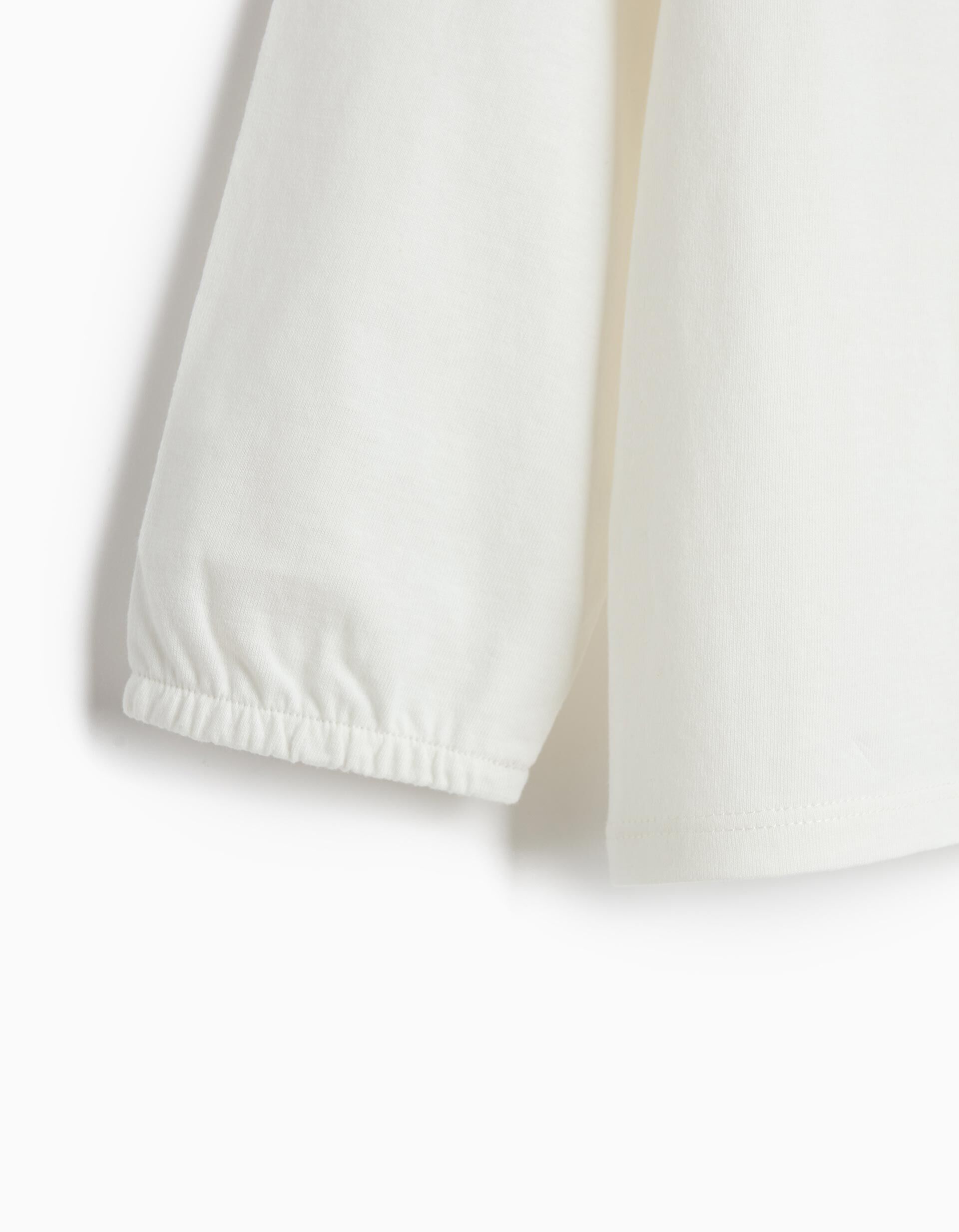 Comprar Online Camisa Com Folho, Menina, Branco