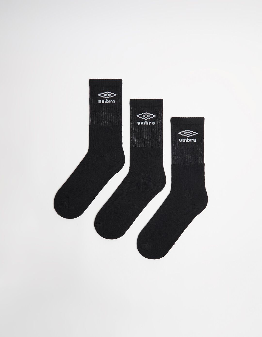 Pack 3 Pares de Meias 'Umbro', Homem, Preto
