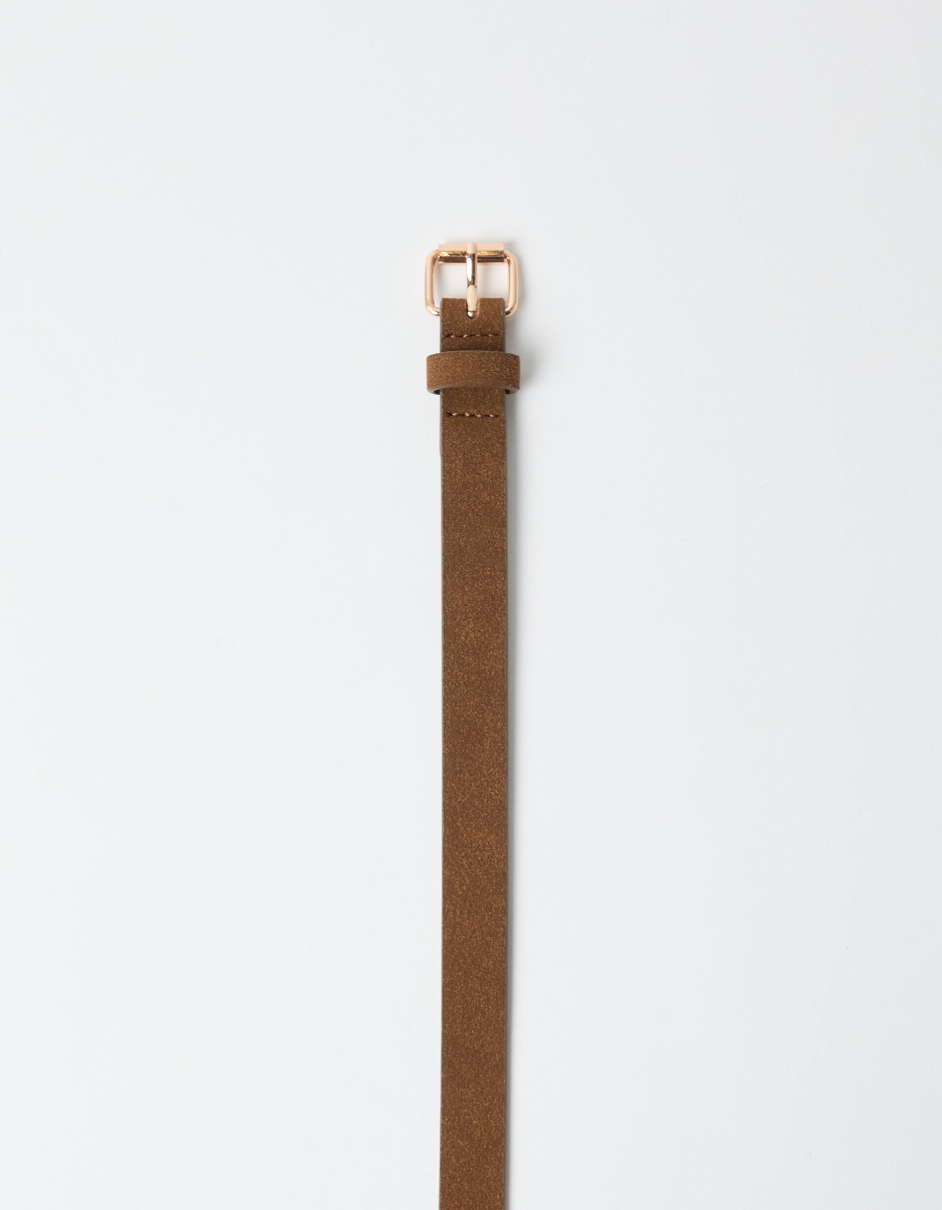 Comprar Online Cinto Fino, Mulher, Castanho