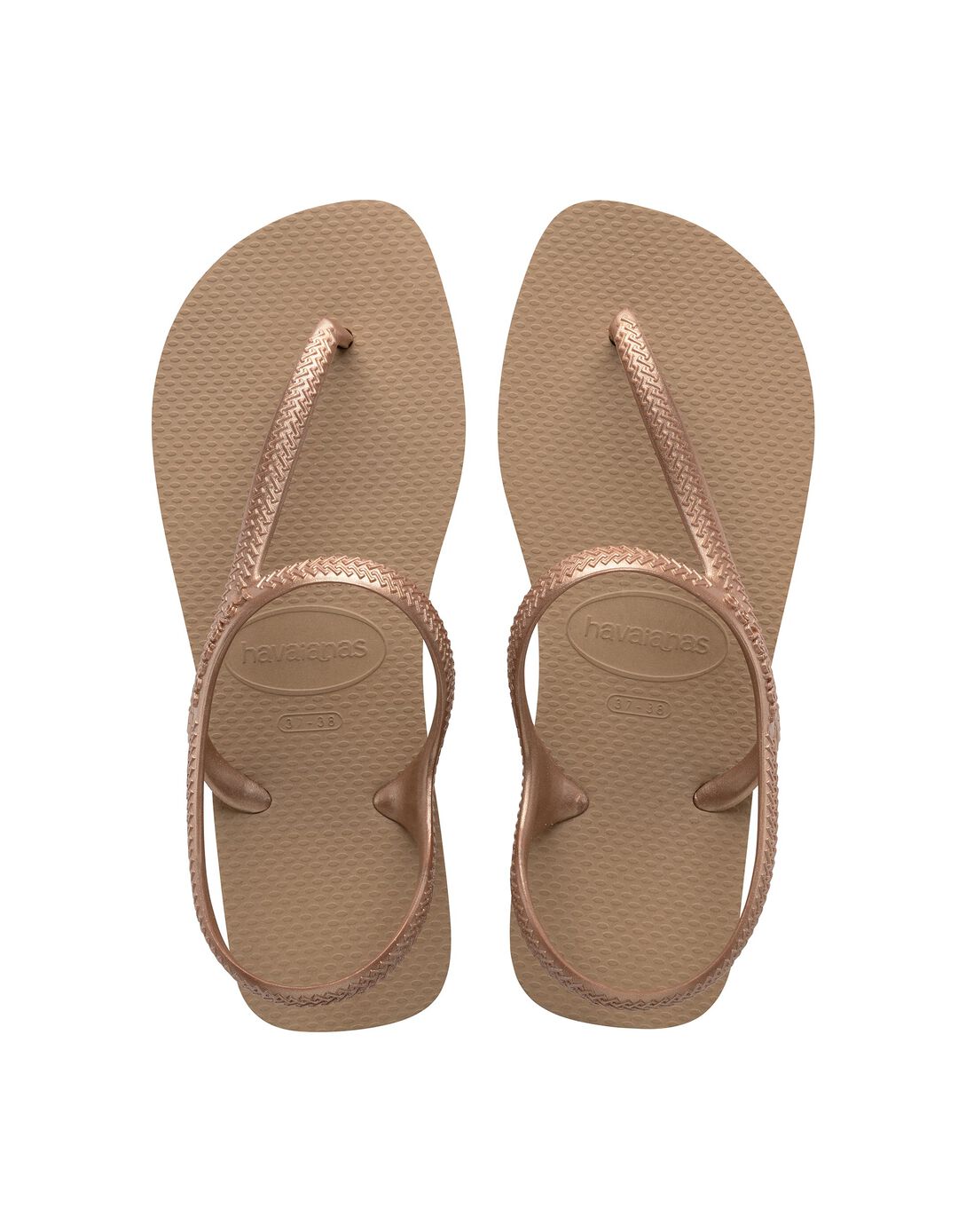 Sand&aacute;lias Havaianas Flash Urban, Mulher, Dourado