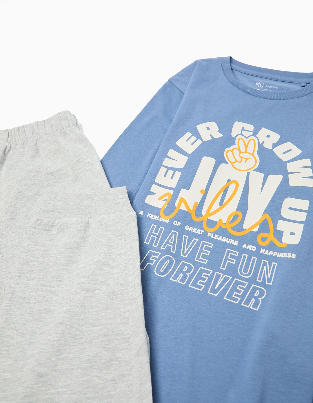 Pijama, Menino, Azul Claro