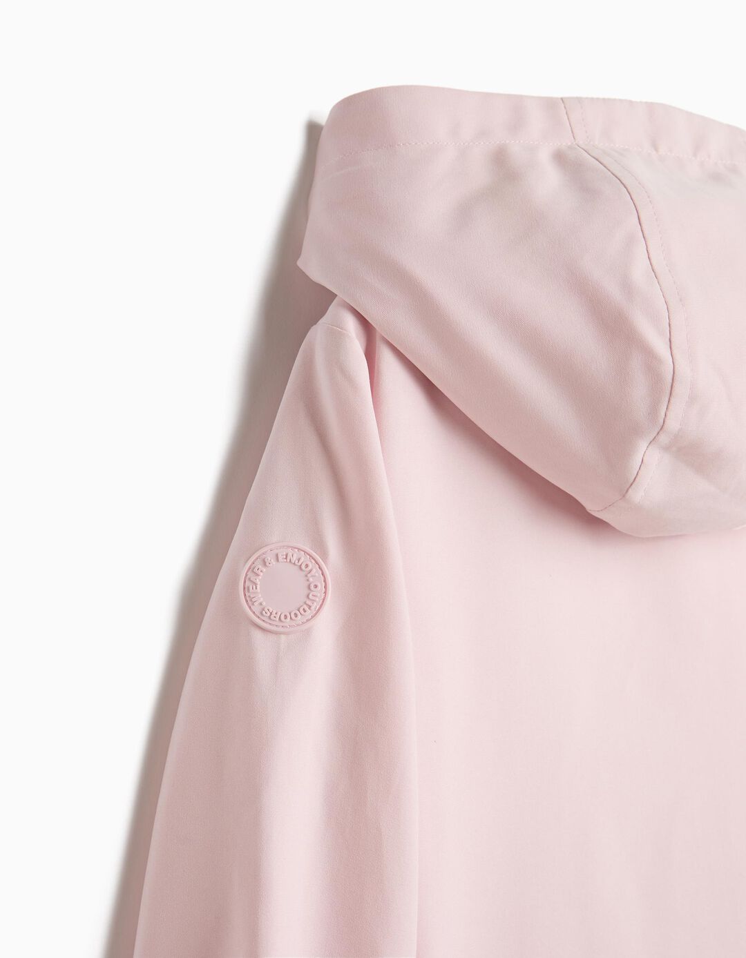 Parka Com Capuz, Menina, Rosa Claro
