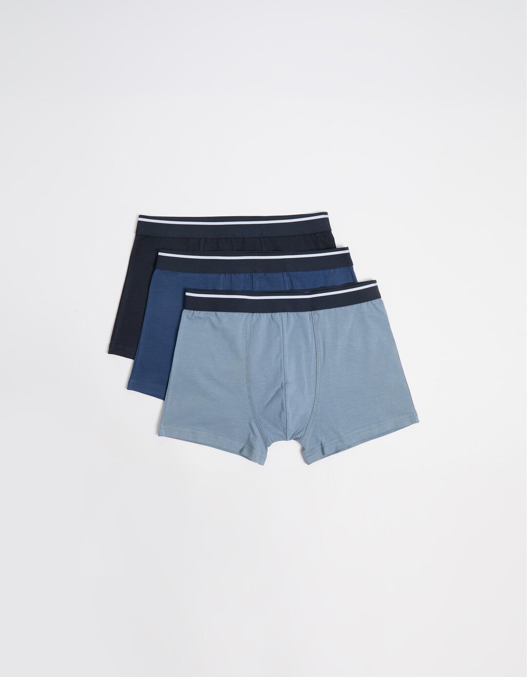 Pack 3 Boxers, Homem, Azul