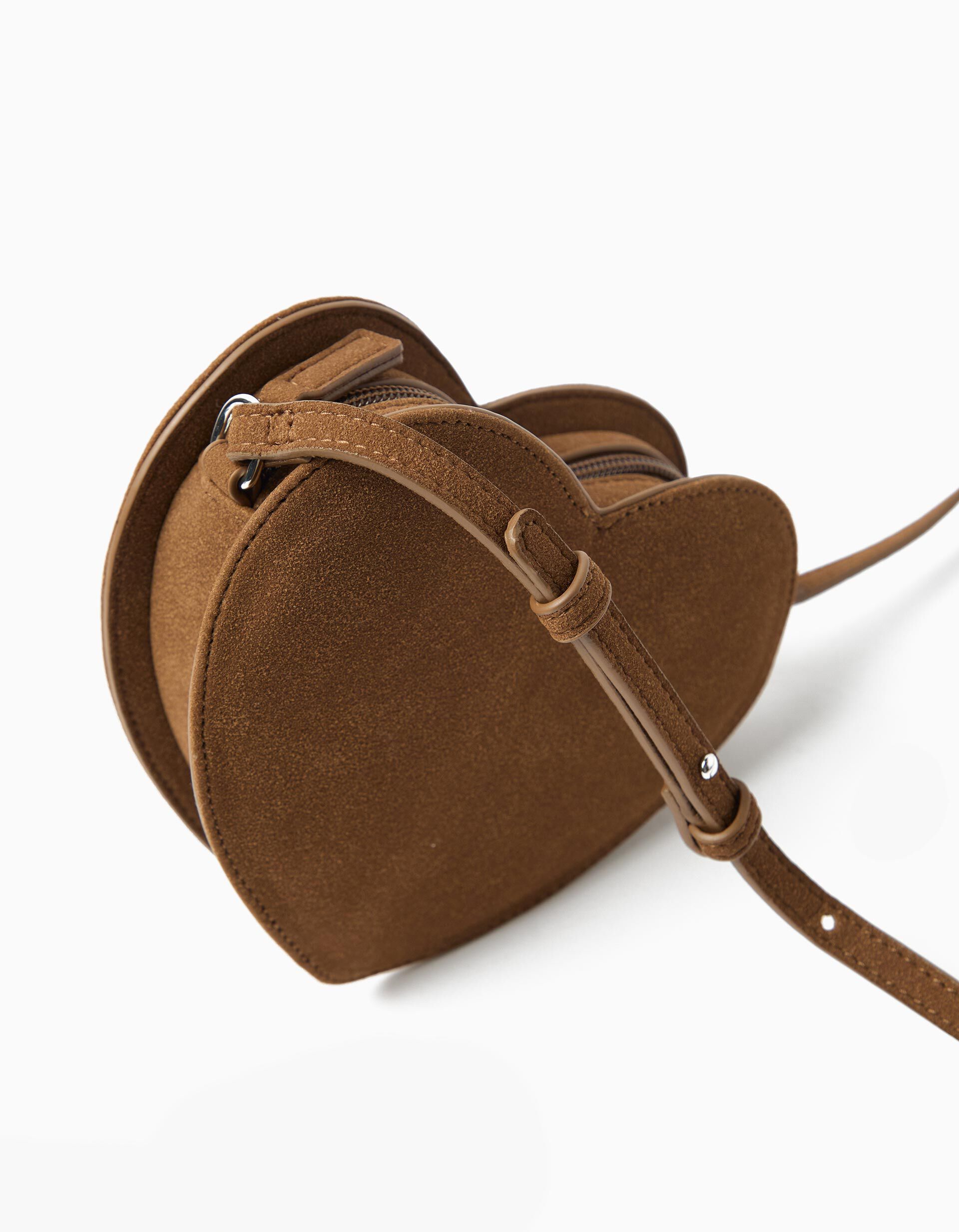 Comprar Online Mala Tiracolo Cora&ccedil;&atilde;o, Menina, Castanho