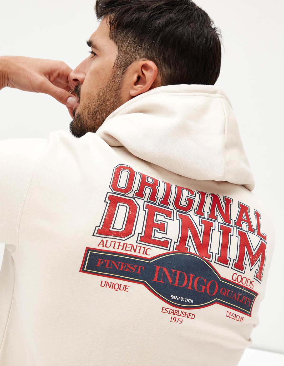 Sweatshirt Capuz, Homem, Cinzento Claro