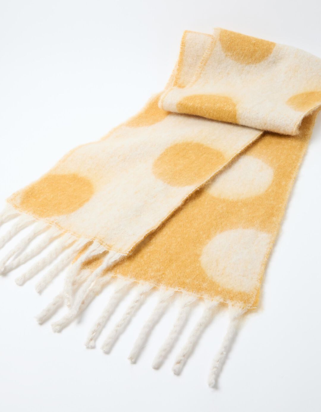 Cachecol, Mulher, Amarelo