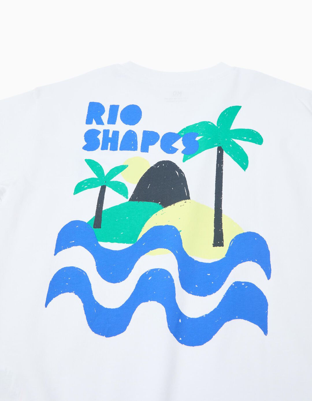 T-shirt Estampado, Menino, Branco