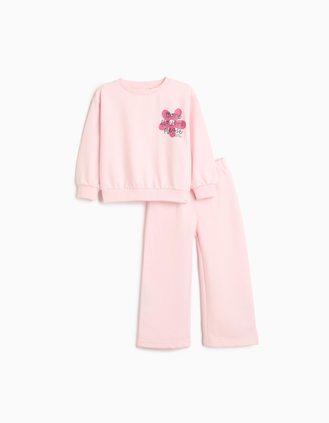 Conjunto De Jogging, Menina, Rosa Claro 