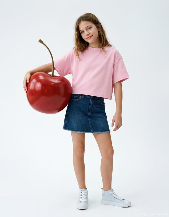 Comprar Online T-shirt, Menina, Rosa