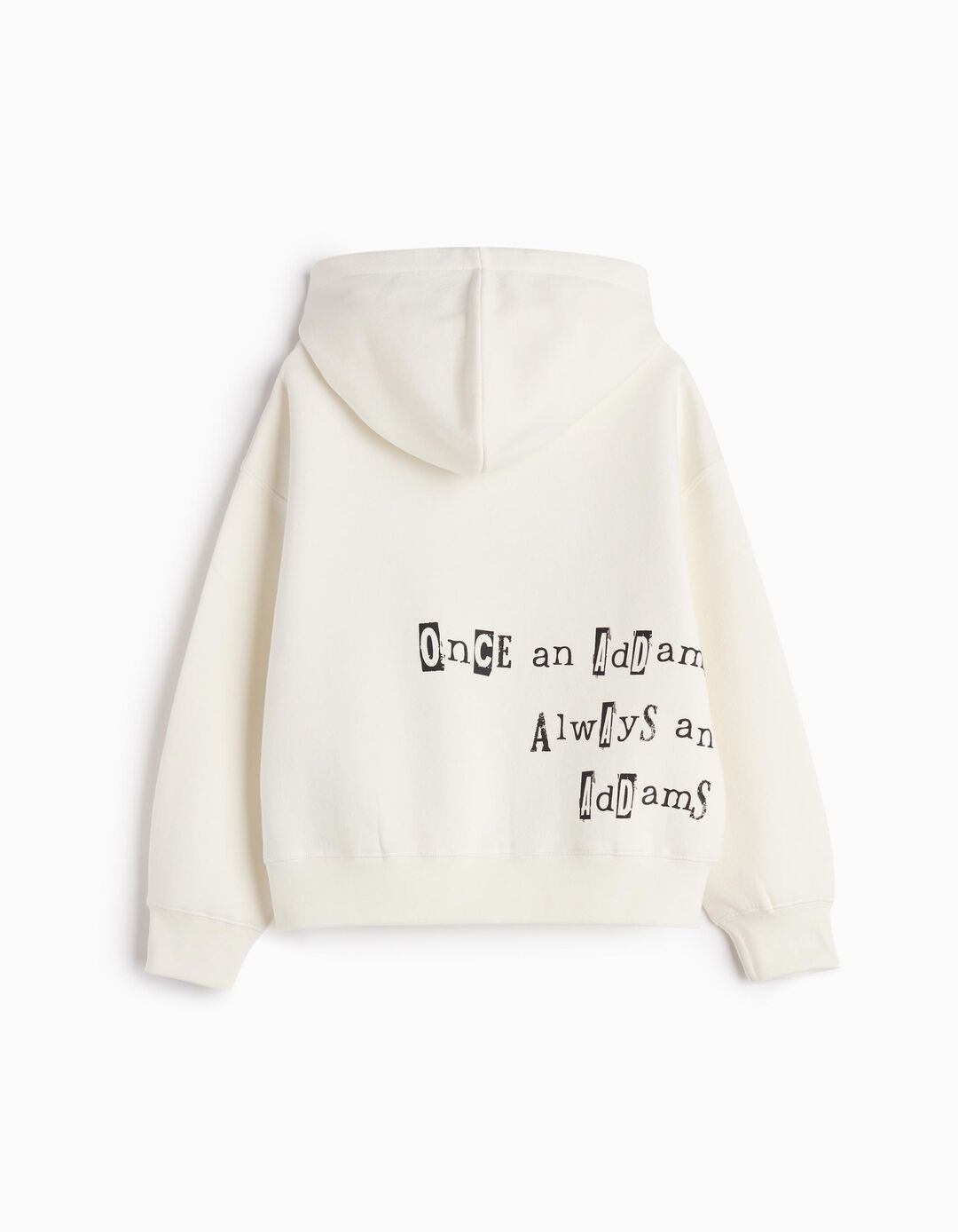 Sweatshirt Capuz 'Wednesday', Menina, Branco