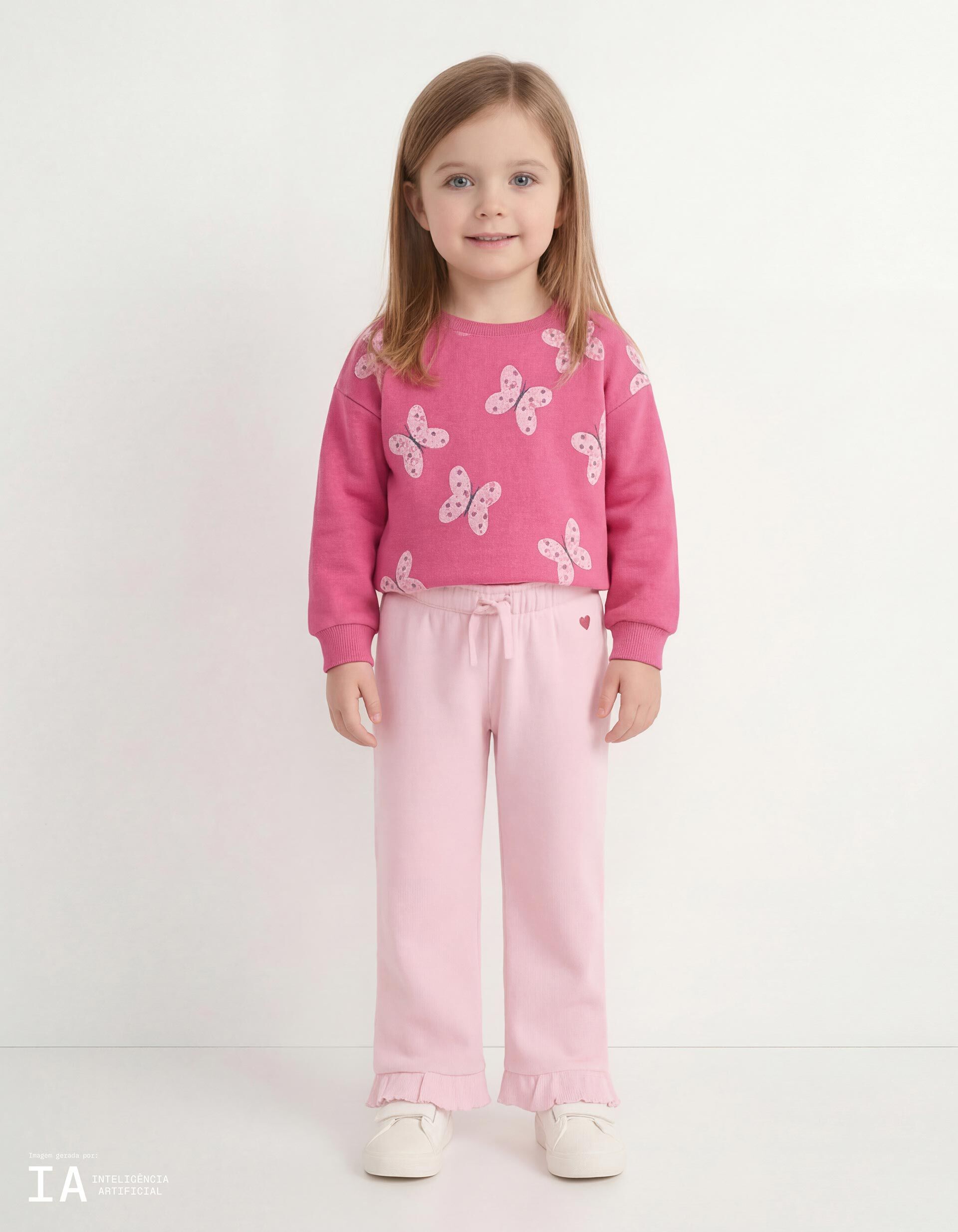 Comprar Online Cal&ccedil;as, Menina, Rosa Claro